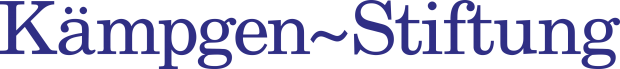 Logo der Kämpgen-Stiftung