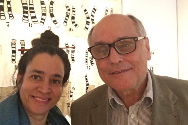 Prof. Thomas Cremer und Katja de Bragança, Foto: TOUCHDOWN 21