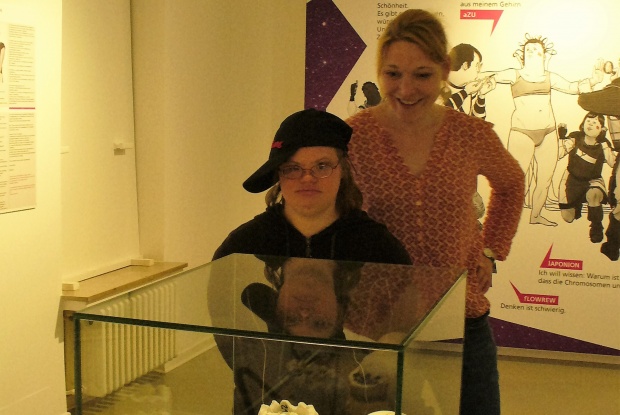 Maria Höhne und Anke Steinmetz beim Vorbereitungs-Workshop in Bremen