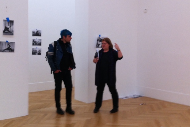 Vincent Burmeister und Henriette Pleiger in der Bundeskunsthalle